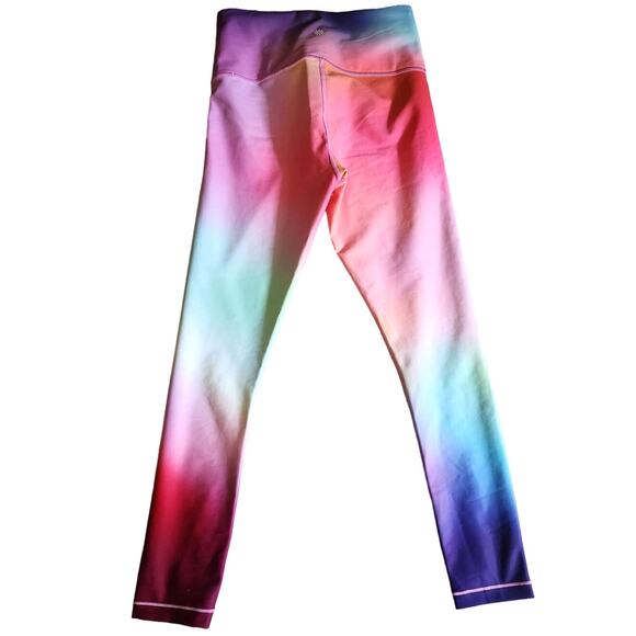 Athleta Love Proudly 7/8 Tight Multicolor Rainbow Print High Rise Powerlift - Picture 3 of 9